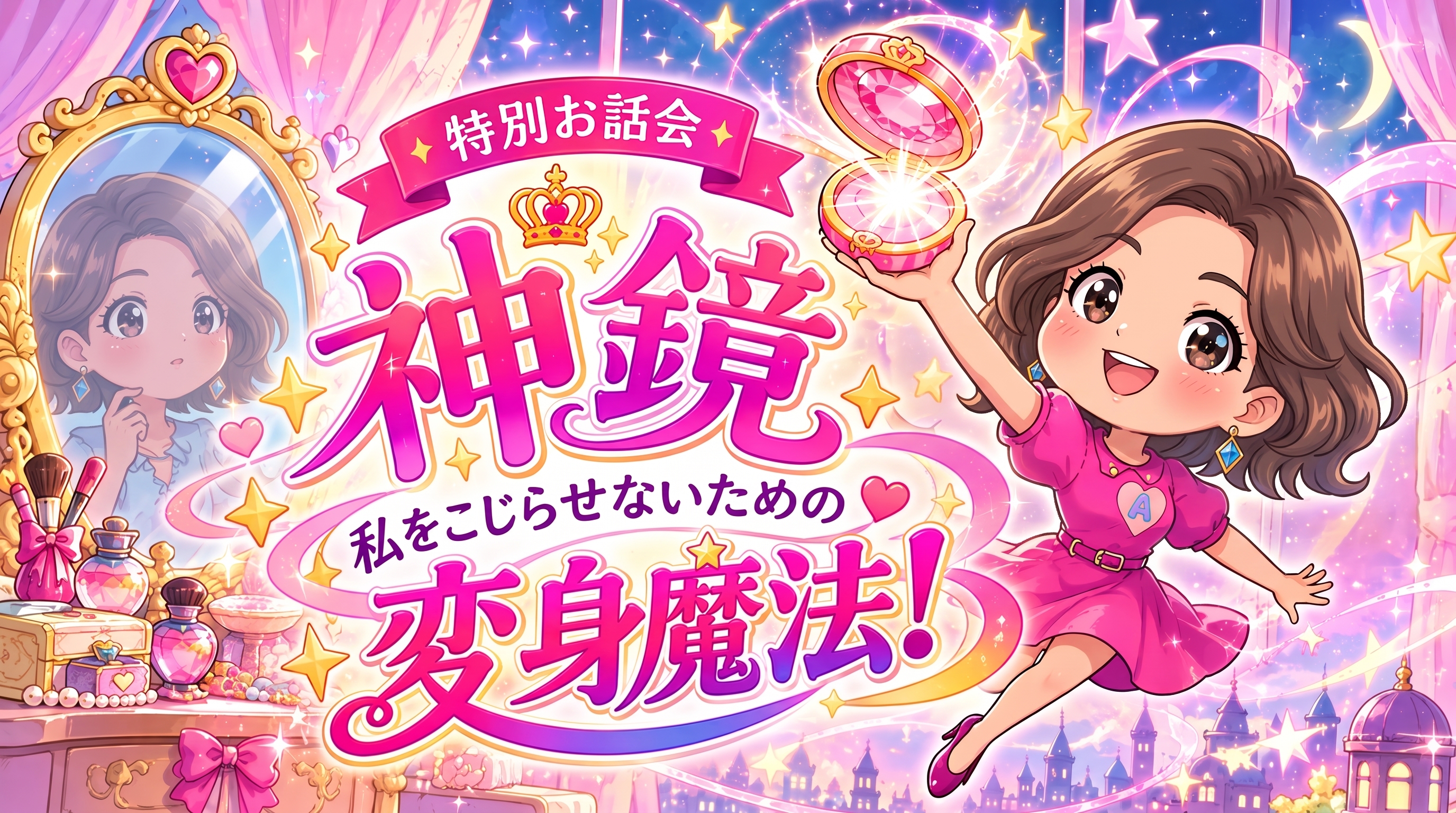 特別お話会 神鏡 私をこじらせないための変身魔法！